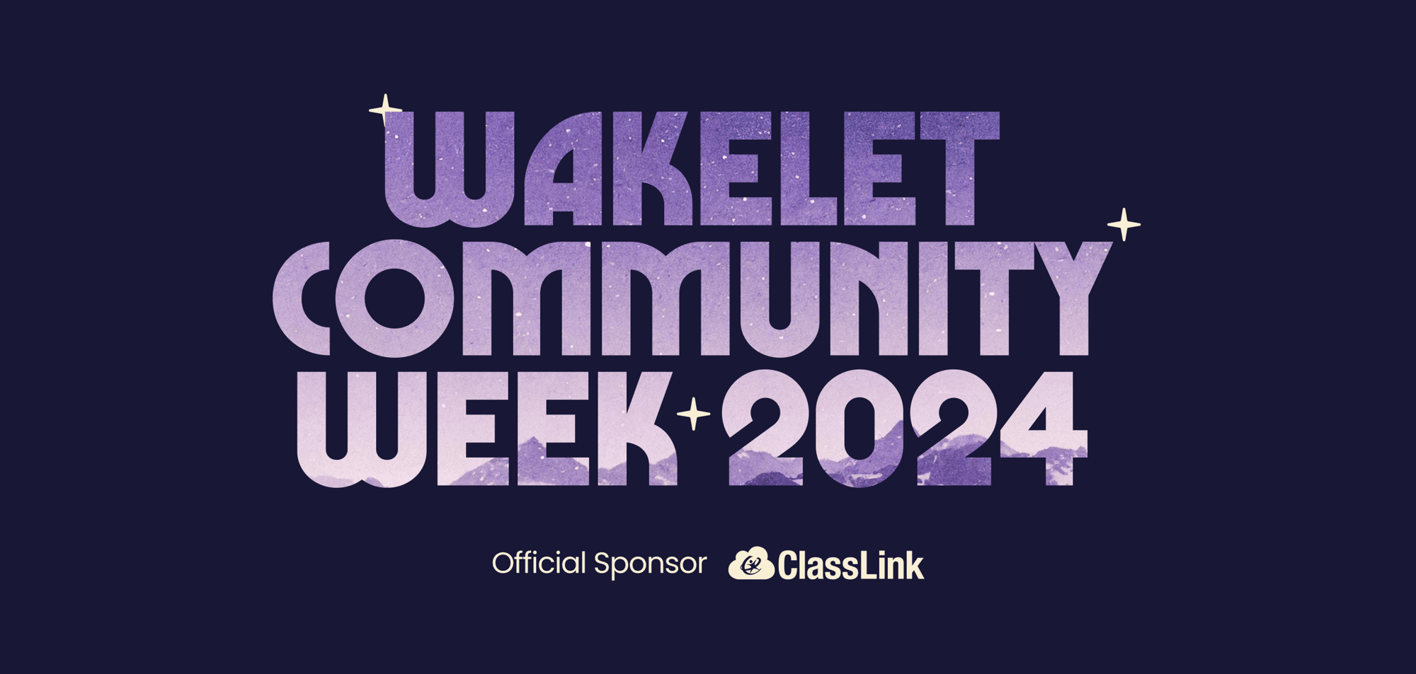 Wakelet Community Week 2024 - official sponsor Classlink